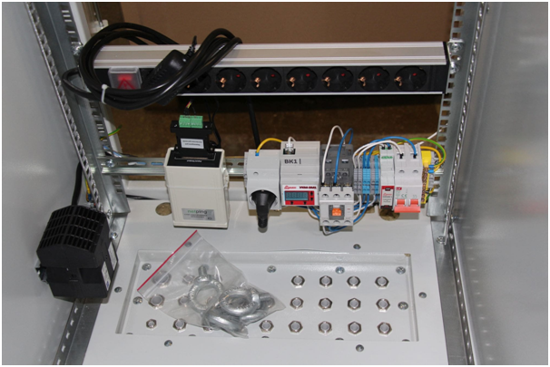 Обзор антивандального термошкафа «Амадон» с устройством мониторинга UniPing v3