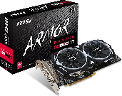  MSI PCI-E RX 580 ARMOR 8G OC AMD Radeon RX 580 8192Mb 256bit GDDR5