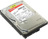 Toshiba SATA-III 500Gb HDWD105UZSVA P300